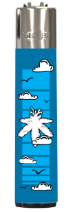 Clipper Lighter Logo Cloud Blue