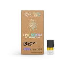 Permanent Marker (H) Live Rosin with Diamonds 1g Pod