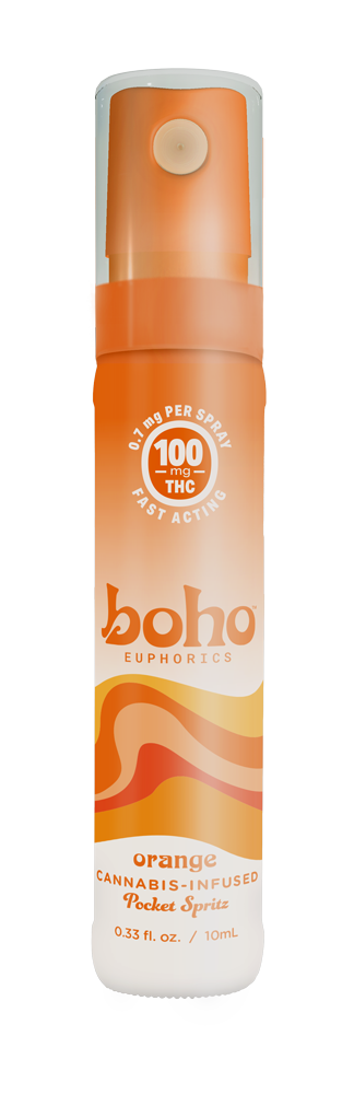 Boho: Orange Pocket Spritz: 100mg