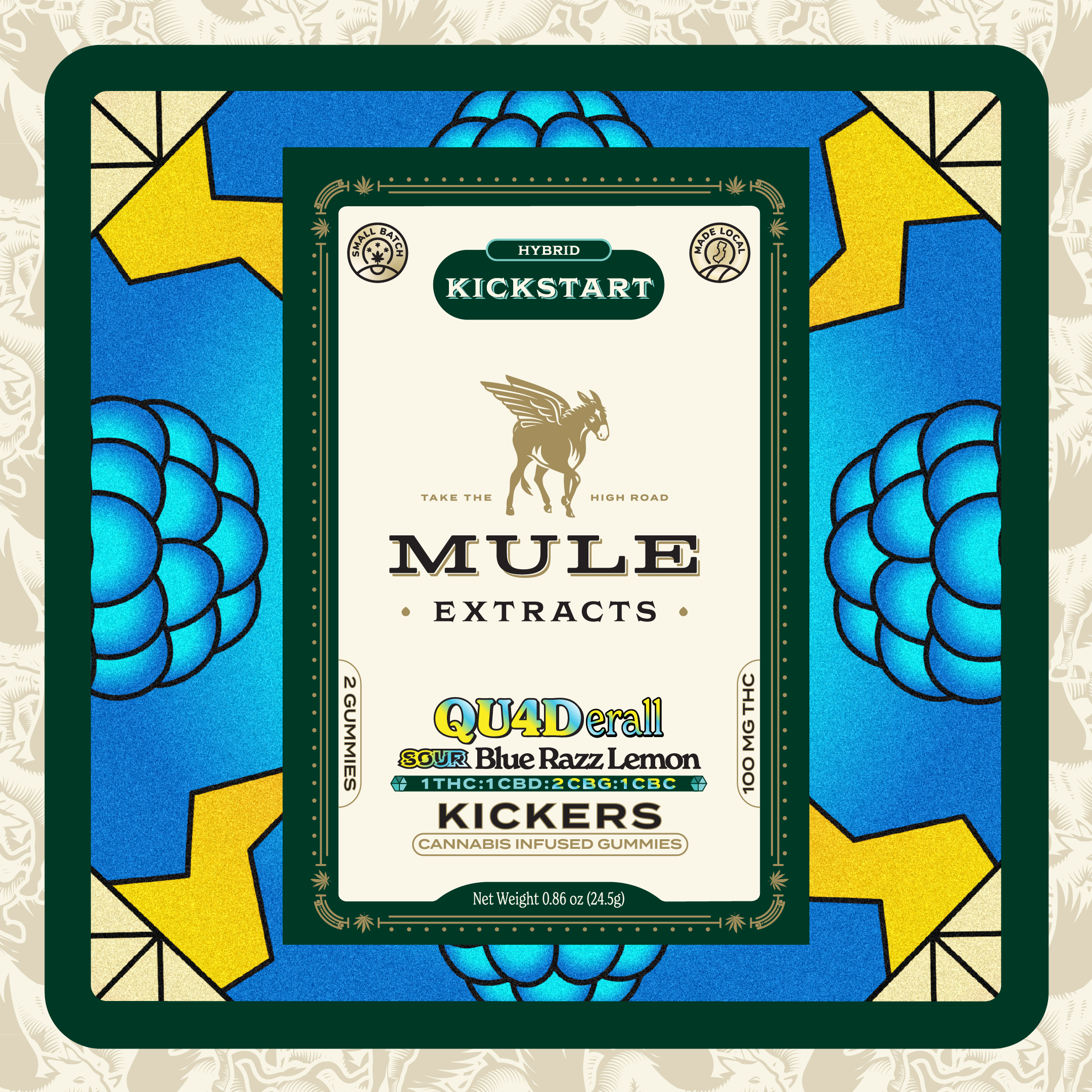 Blackberry Lemonade 2pk 100mg