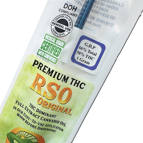 Granddaddy Purple RSO Original Tanker | 1g (DOH)