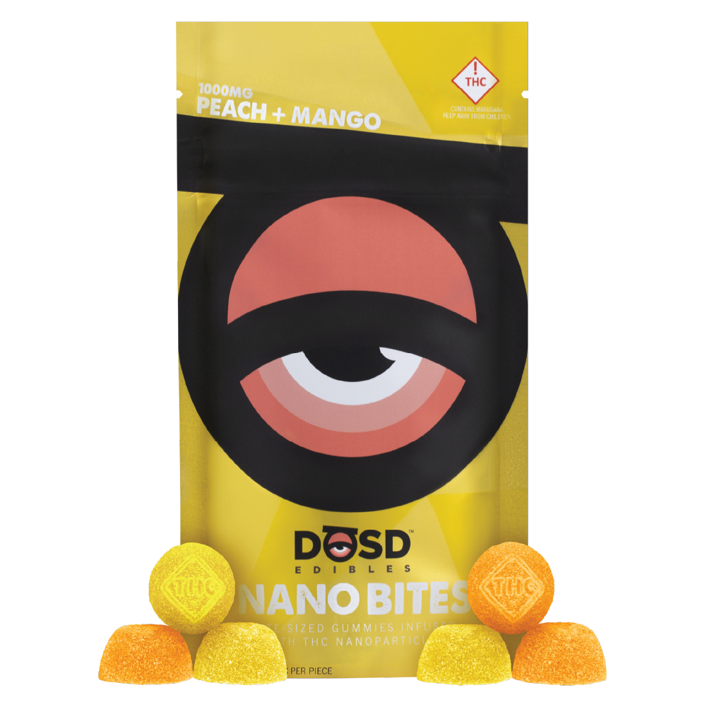 Peach & Mango Nano Bites | 1000mg