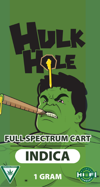 Cartridge | Hulk Hole | 1g | HiFi