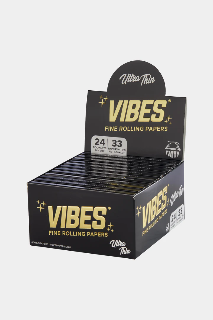 Vibes Fatty Ultra-Thin Papers w/Tips 33pk