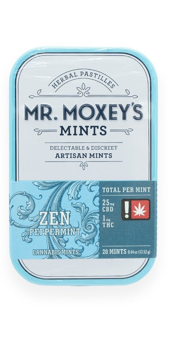 Mr. Moxey's | Zen Peppermint 40:1 CBD:THC | 20 pk