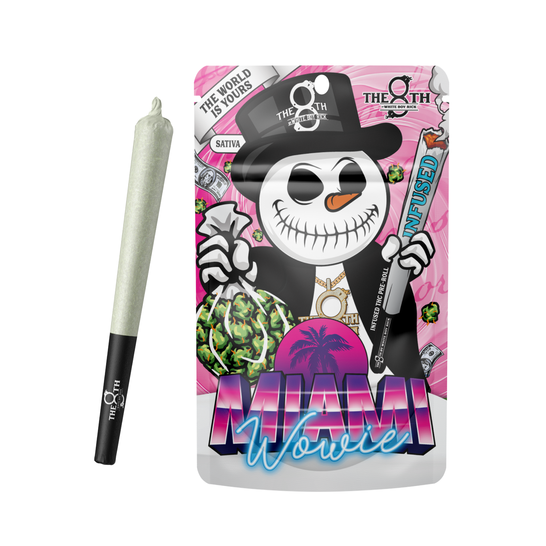 White Boy Rick - 1.2G Infused Preroll - Miami Wowie
