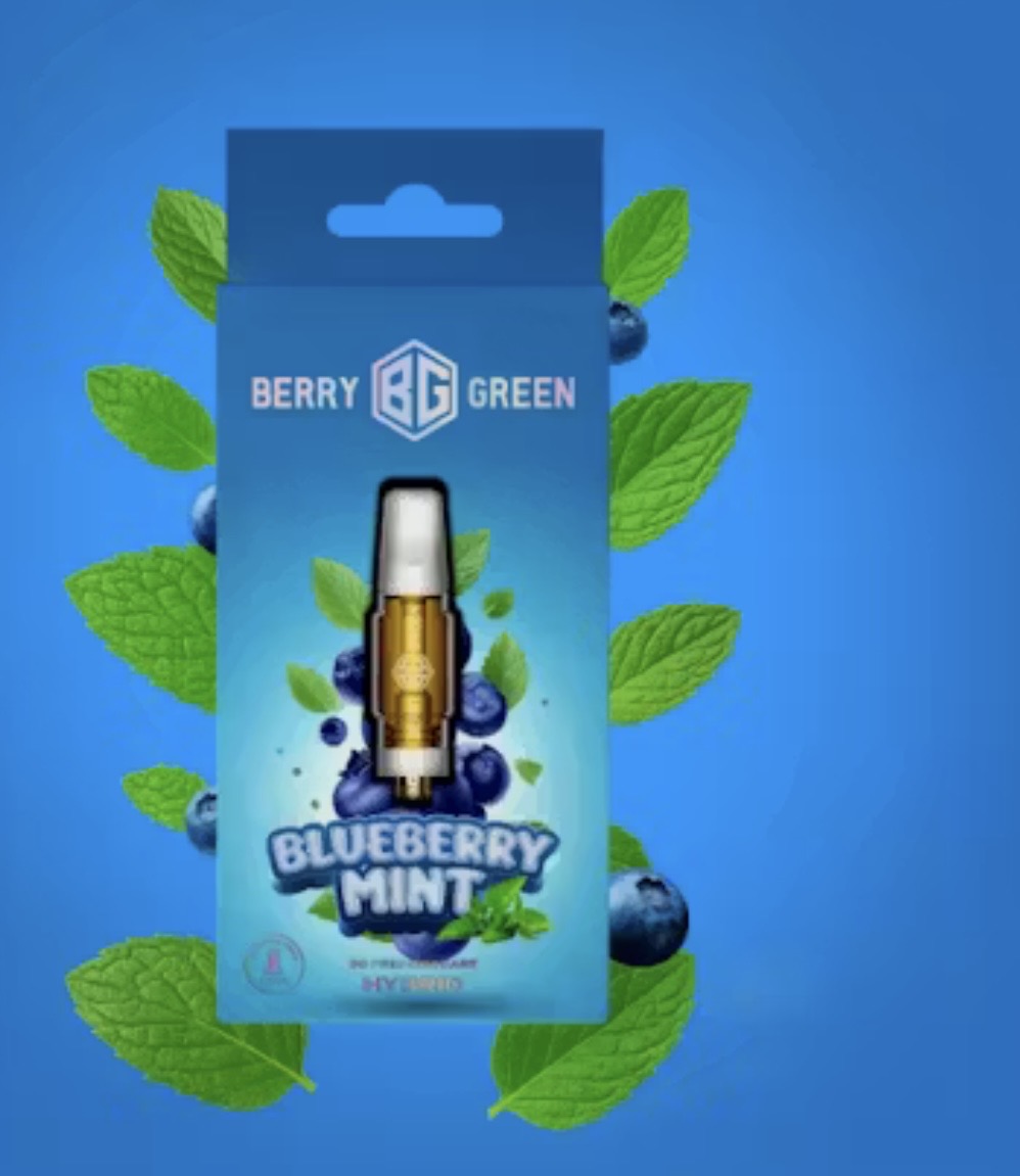 Berry Green Cartridge BlueBerry Mint
