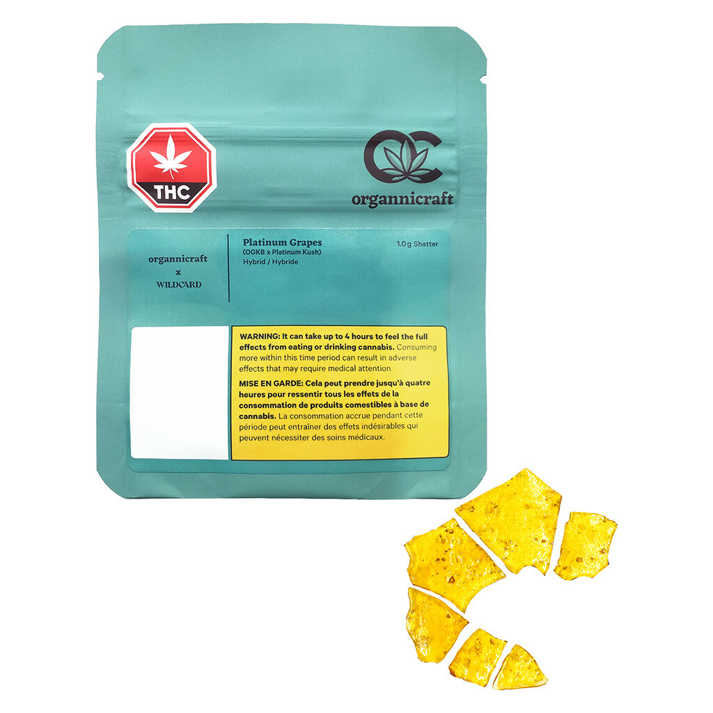 Organnicraft - Platinum Grapes Shatter