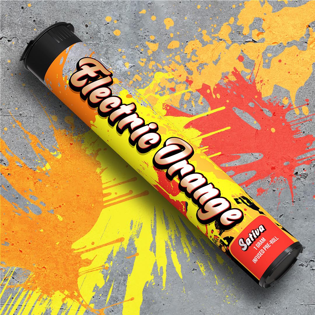 My Stikks Electric Orange