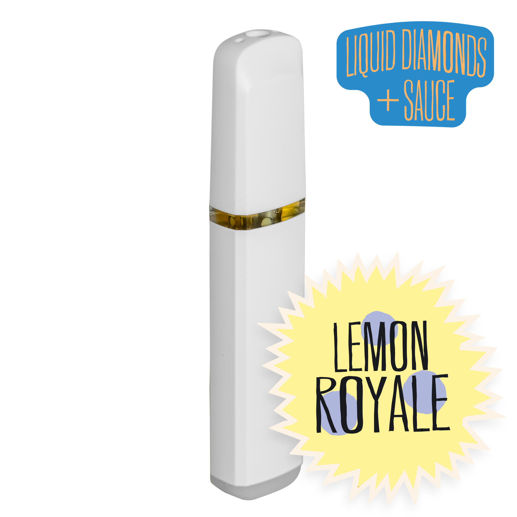 Lemon Royale Liquid Diamonds and Sauce Disposable | 1g