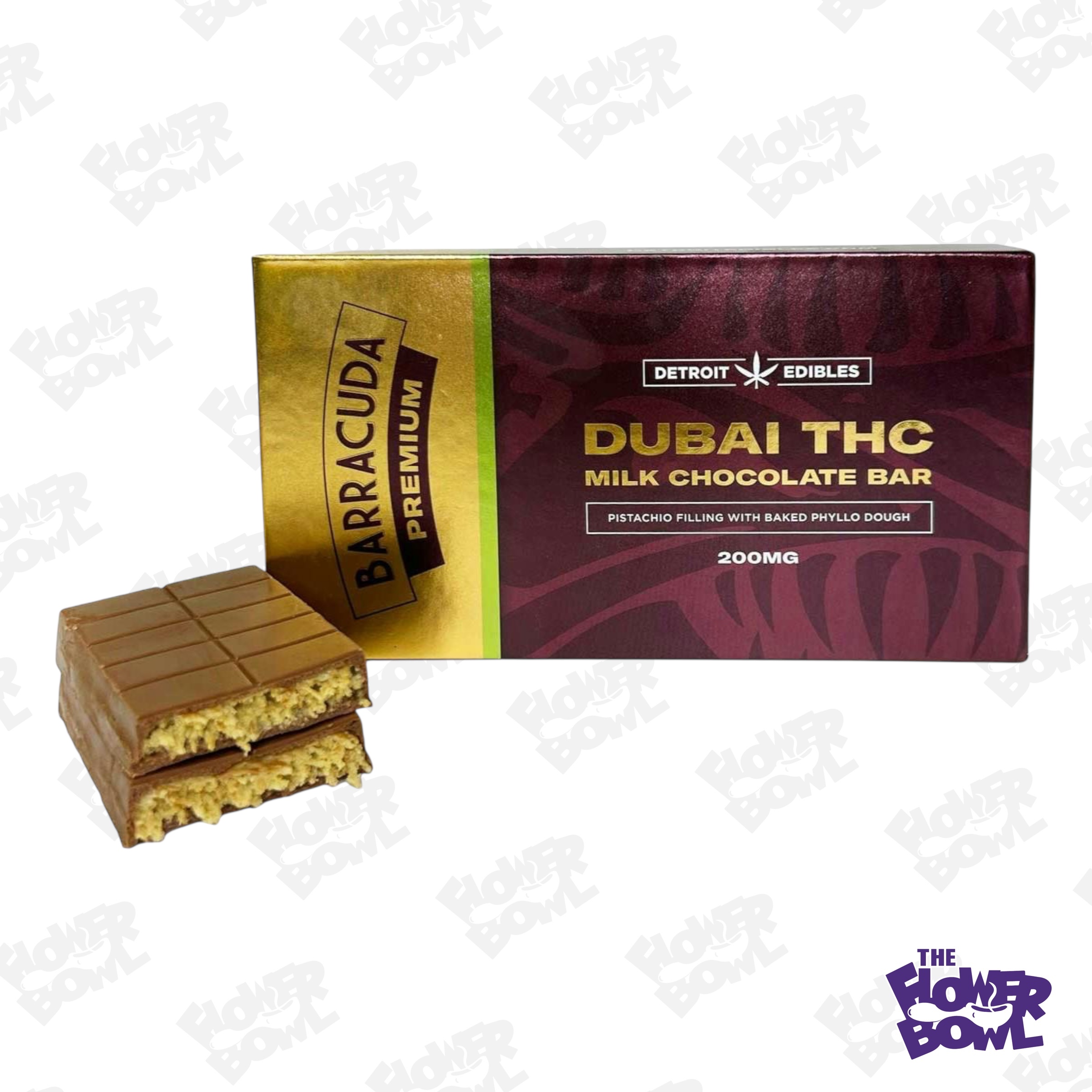 Barracuda: Dubai Milk Chocolate 200MG Premium Chocolate Bar