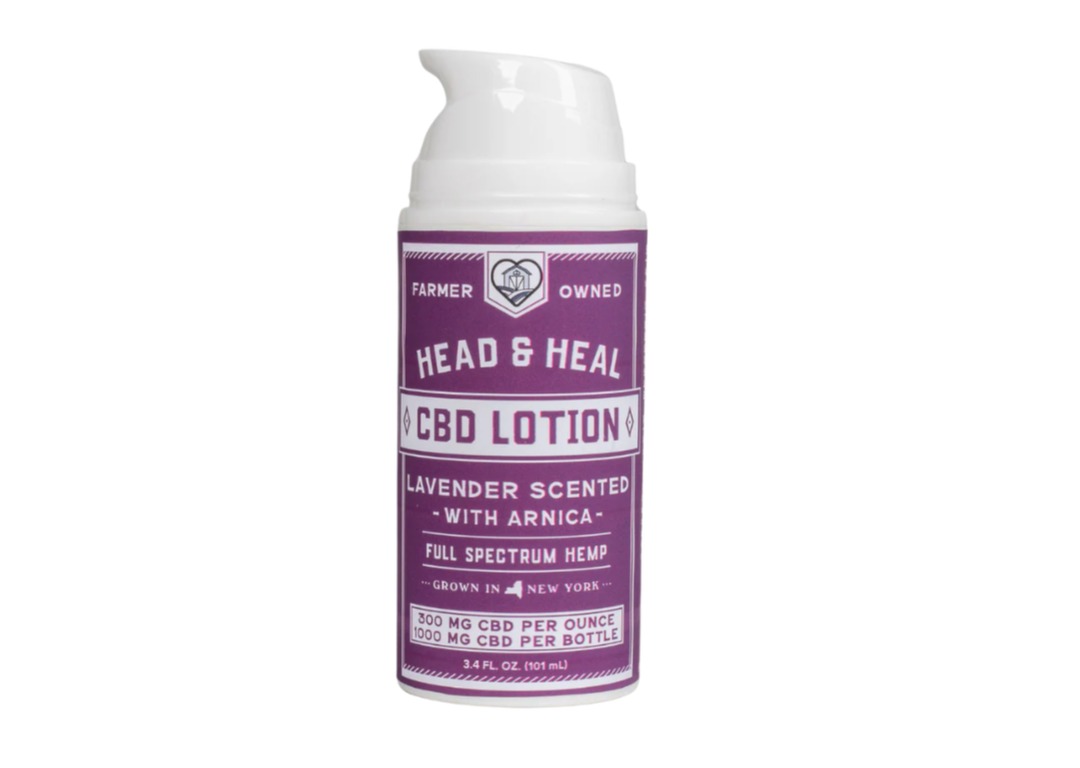 Head & Heal - Lavender Scented With Arnica Full Spectrum Hemp CBD Lotion - 300mg