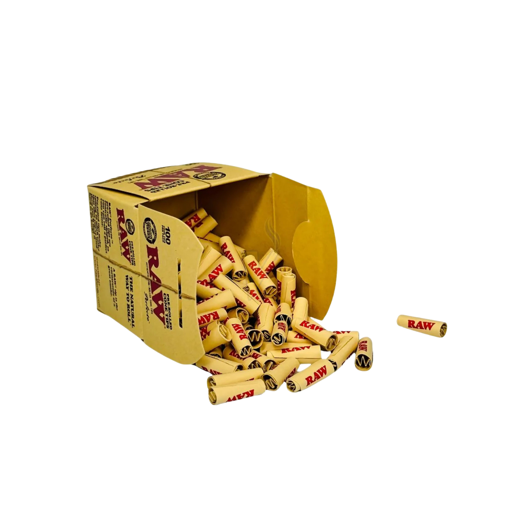 RAW - Perfecto Pre-Rolled Cone Tips Pack - 100ct