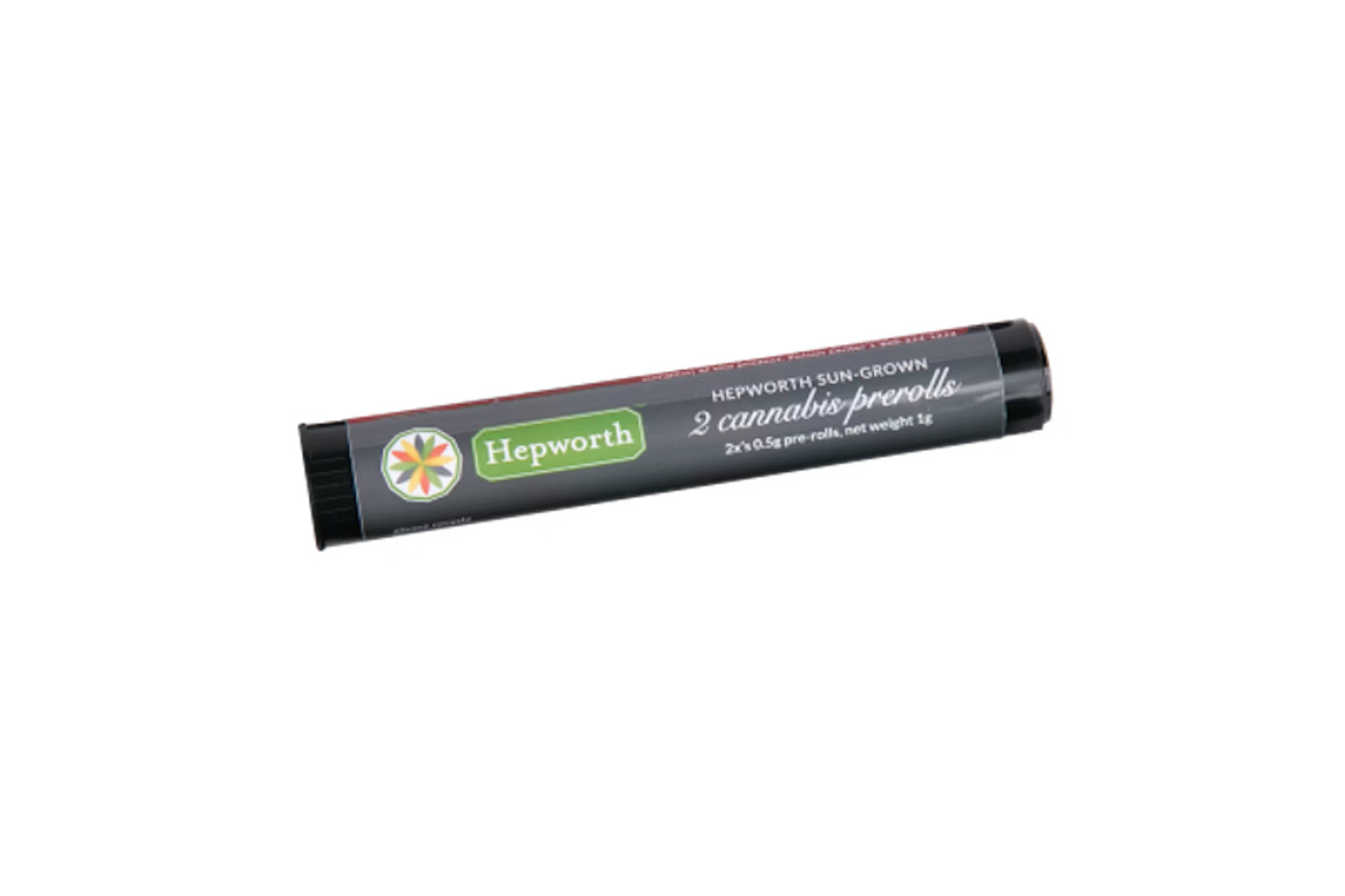 0.50g | 2pk | Pre-Roll Tube | Durban Poison x Cherry Tart