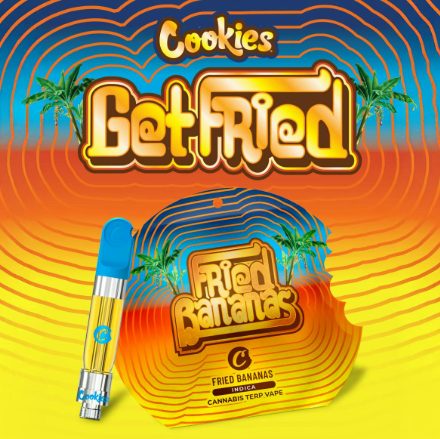 Cookies Vape Cart 1g Distillate- Fried Bananas