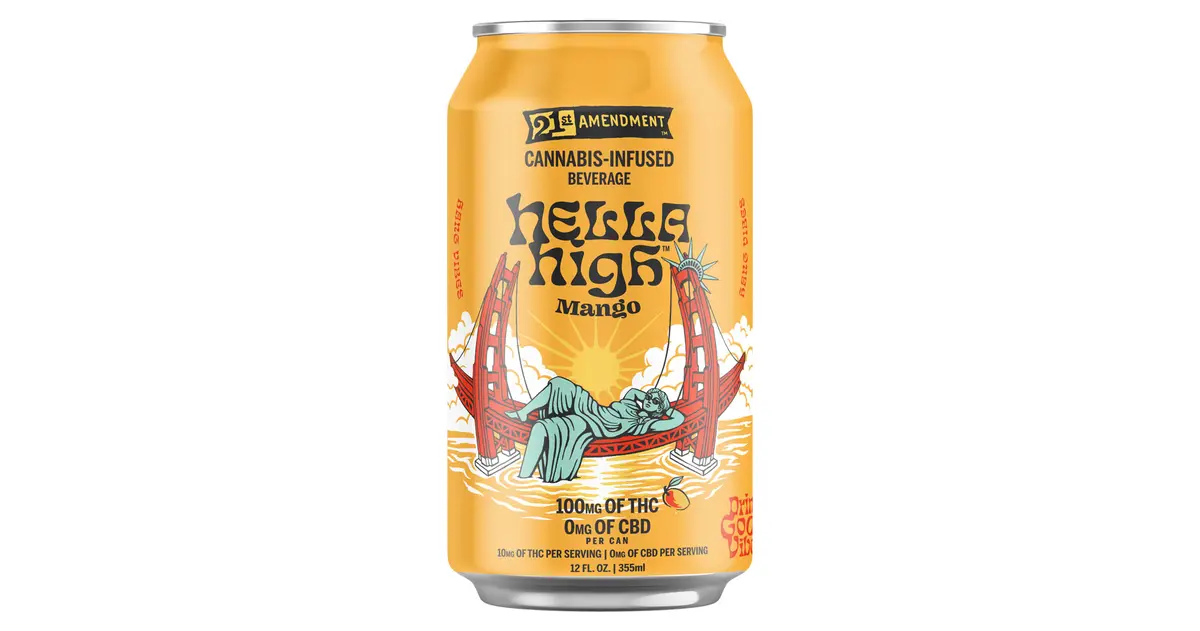 21ST AMENDMENT - EDIBLE (BEVERAGE) - - HELLA HIGH MANGO