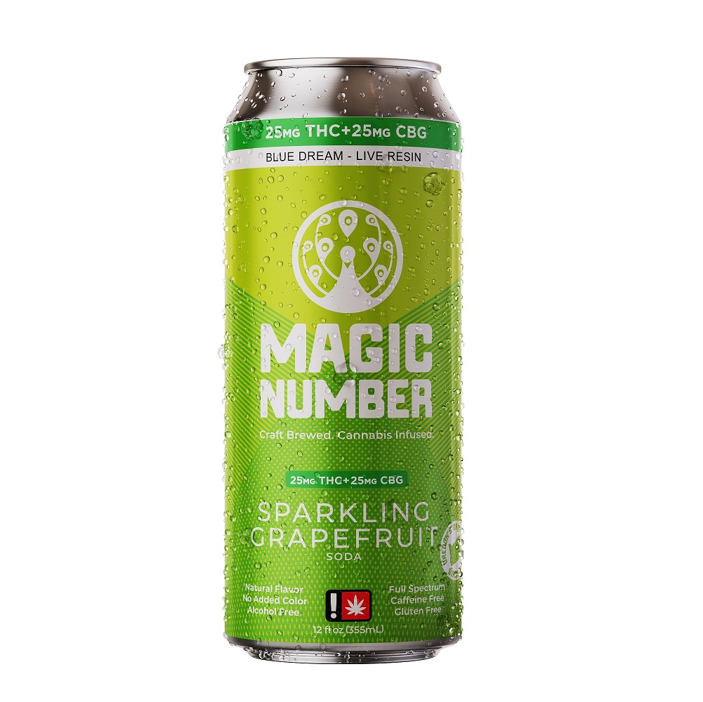 Sparkling Grapefruit CBG 1:1 10mg:10mg Soda