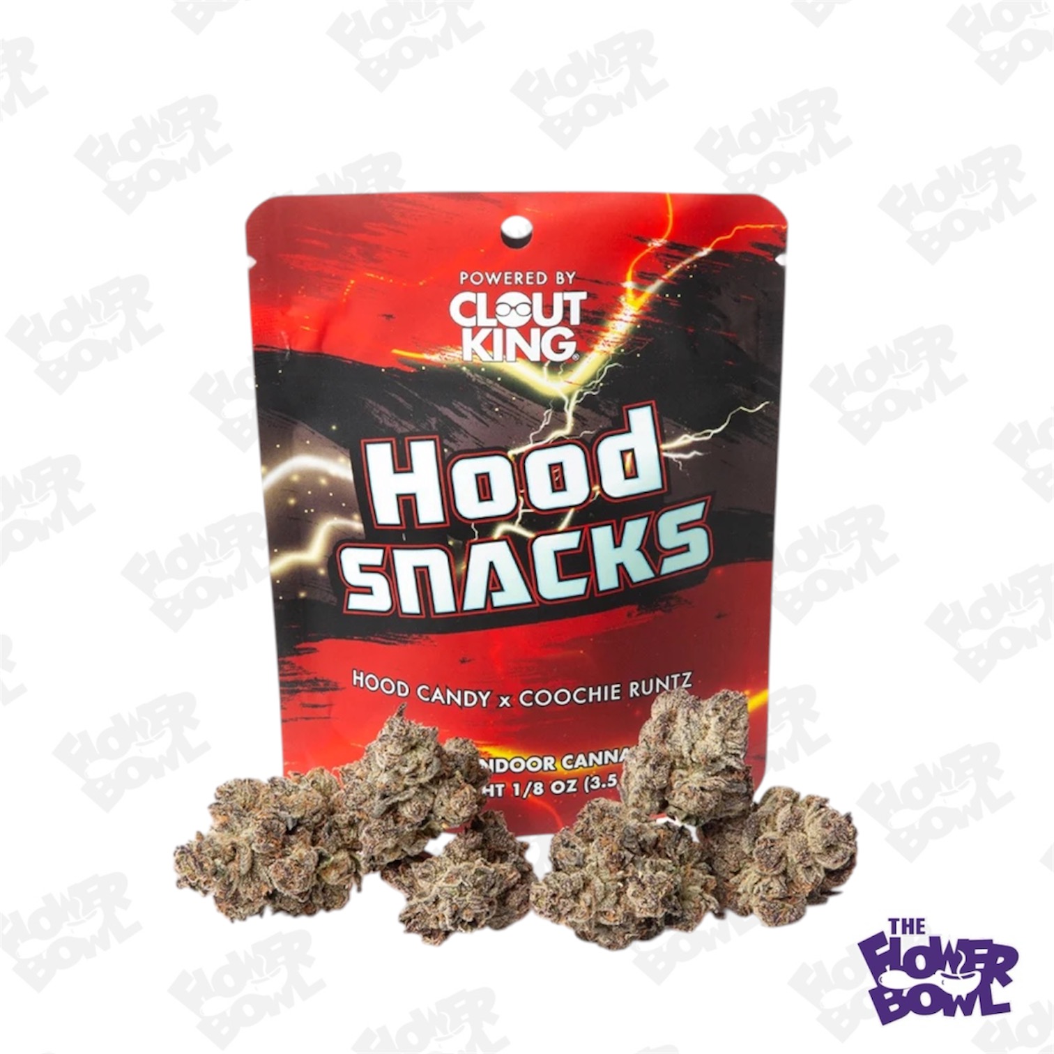 Clout King: Hood Snacks Prepackaged 3.5G
