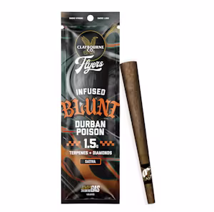 Infused Blunts | Claybourne | Flyers - Durban Poison | 1.5g