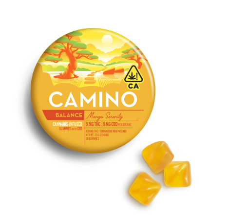 Camino - Mango Serenity 1:1 THC:CBD - 200mg Gummies