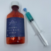MidSouth Extracts | 1000mg | Blue Razz | Infused Syrup