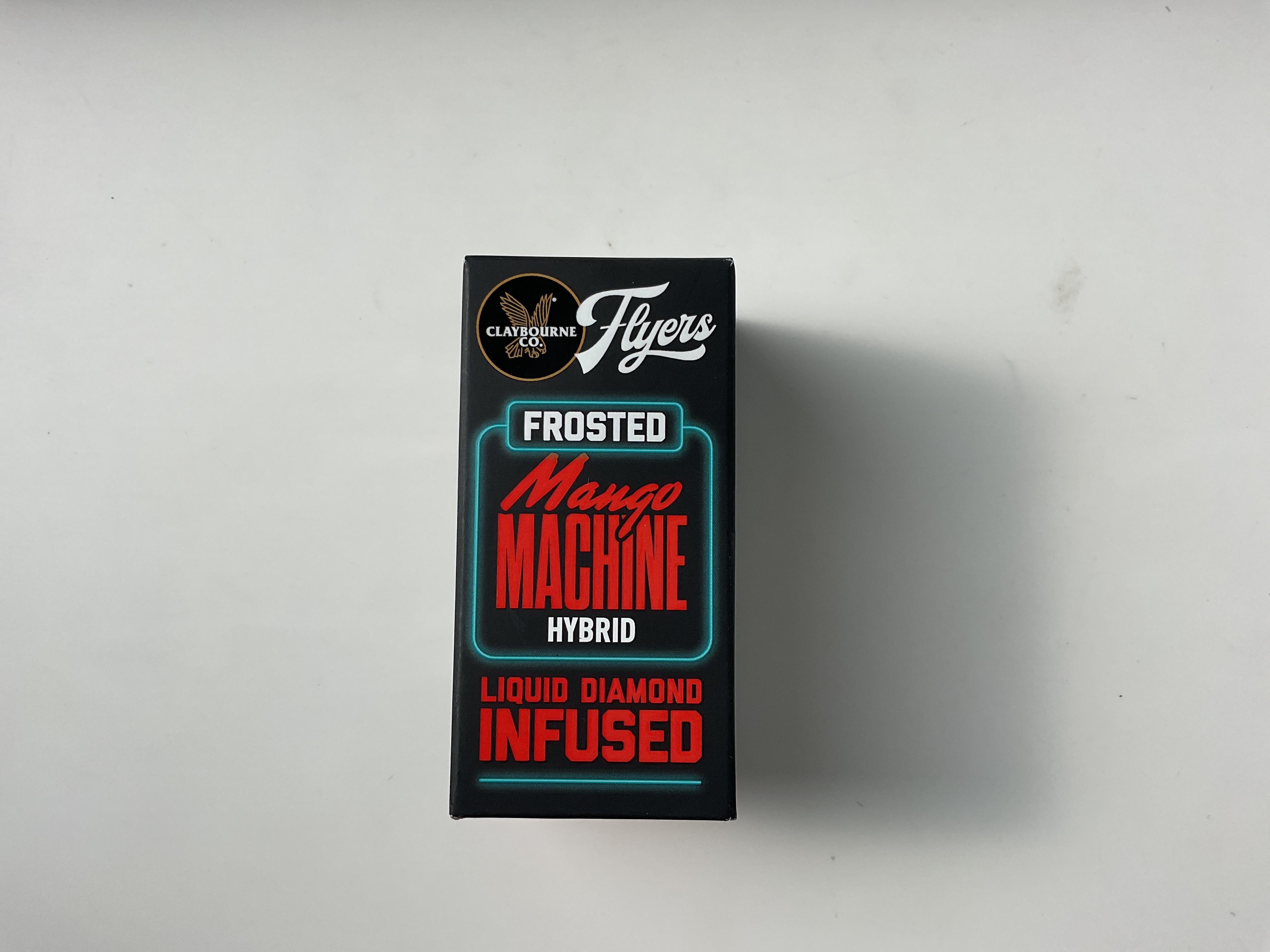 CLAYBOURNE CO. - FLYERS FROSTED - INFUSED PREROLL - 5PK - HYBRID - MANGO MACHINE