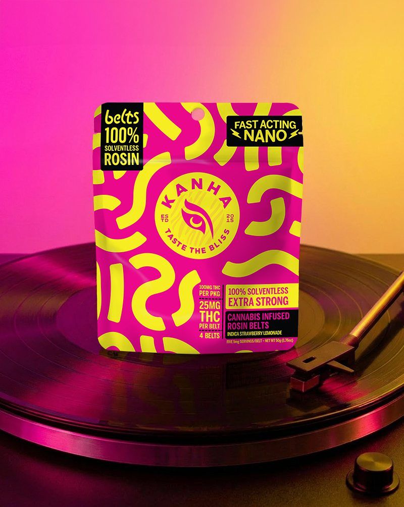 Strawberry Lemonade Solventless Belts