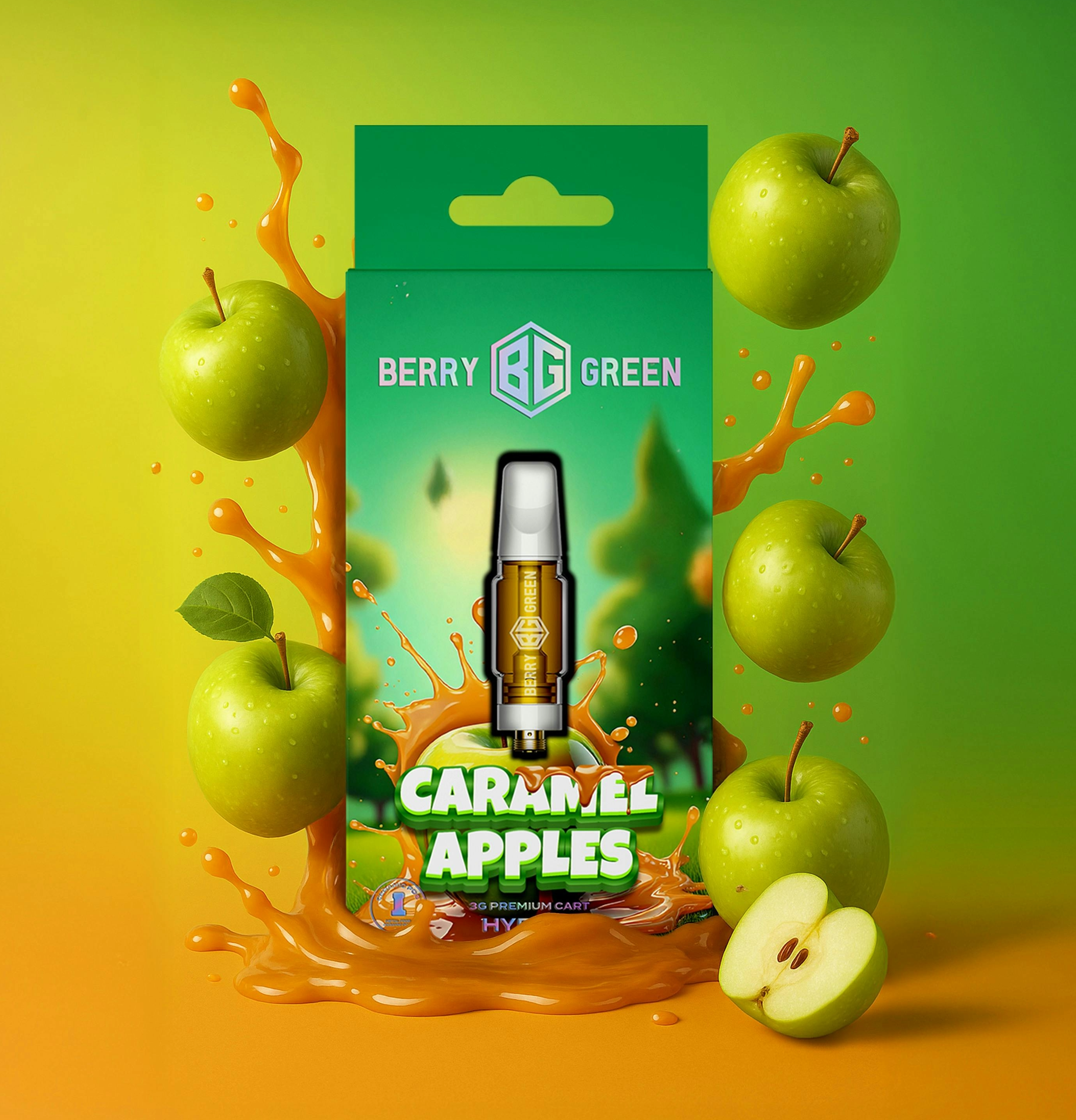 Berry Green 3g Cart (510) - Caramel Applez
