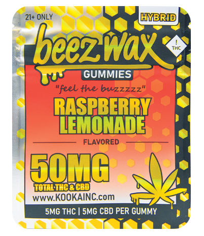 Raspberry Lemonade Gummies - Hybrid (50MG)