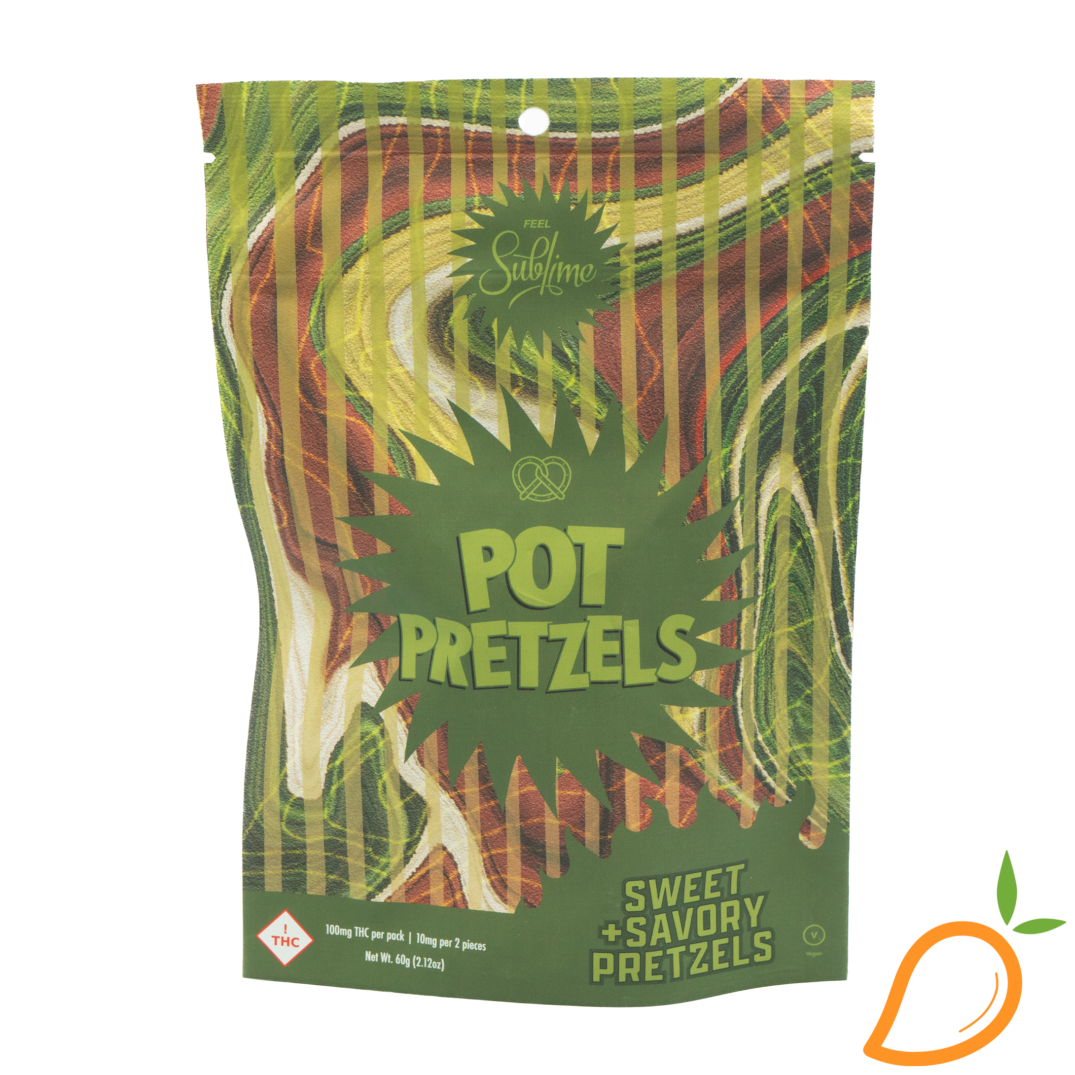 100mg Sweet & Savory Pretzels Sublime