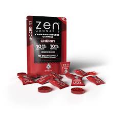 Cherry Gummies 10PK 100MG 1:1 THC:CBD