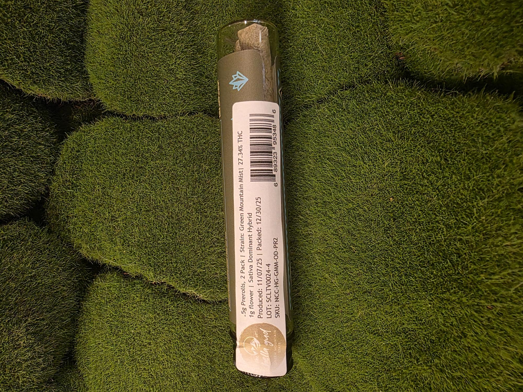 Pre Roll 2 Pack | Green Mountain Mist