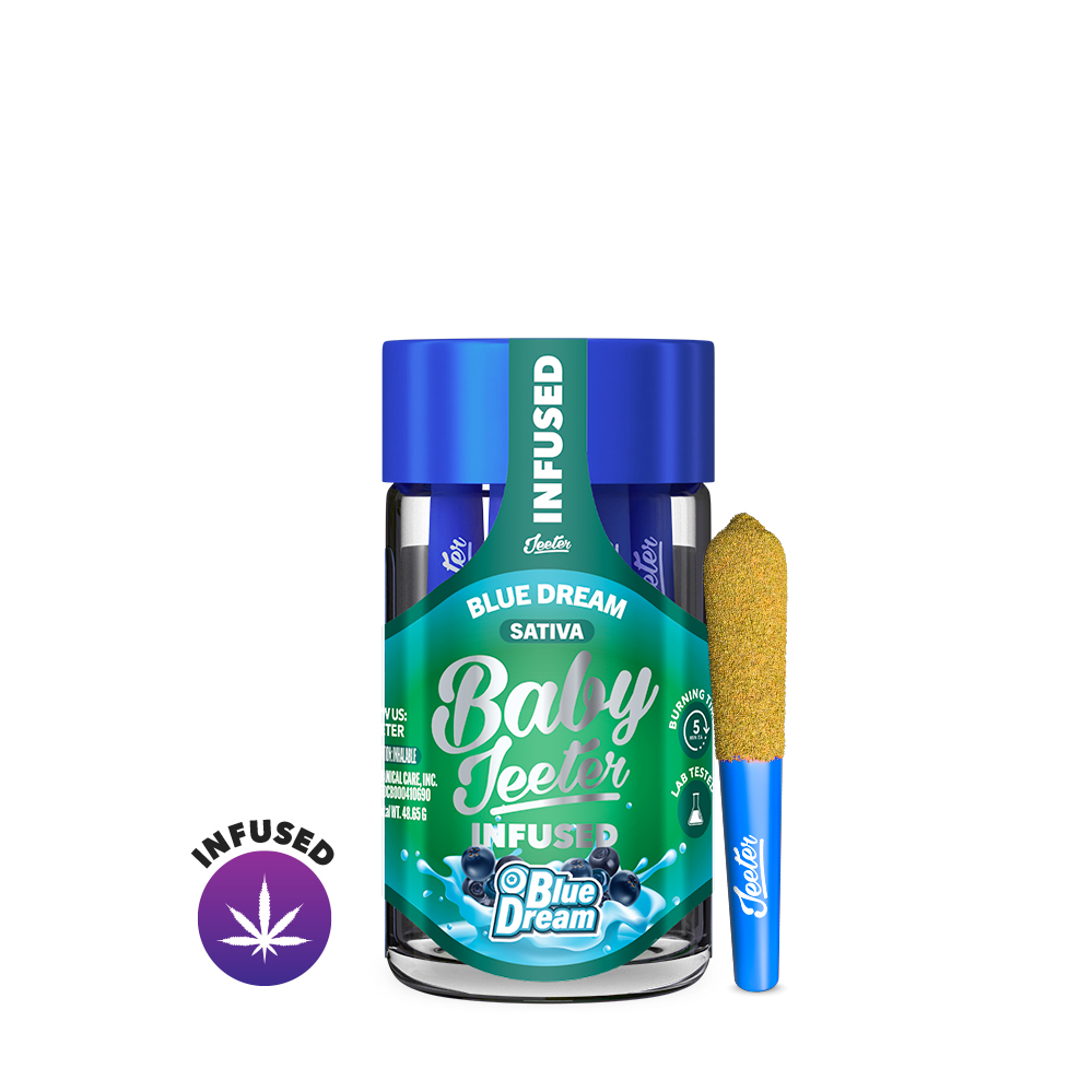 Blue Dream Baby Jeeter Infused Pre-Roll 5-pack | 2.5g