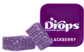 Blackberry [I] - 100MG 1:2 CBD Live Rosin Gummies 2PK