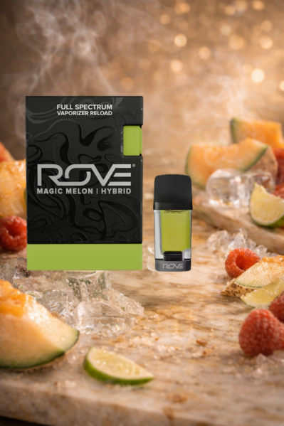Rove 1g Live Resin Diamond Disposable Reload Magic Melon