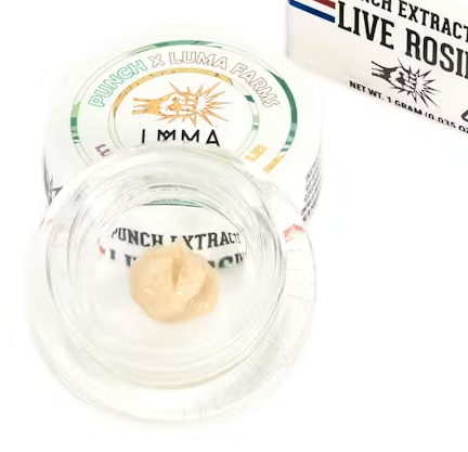 Punch Extracts Luma's Madd Pineapples Live Rosin Badder Tier 1