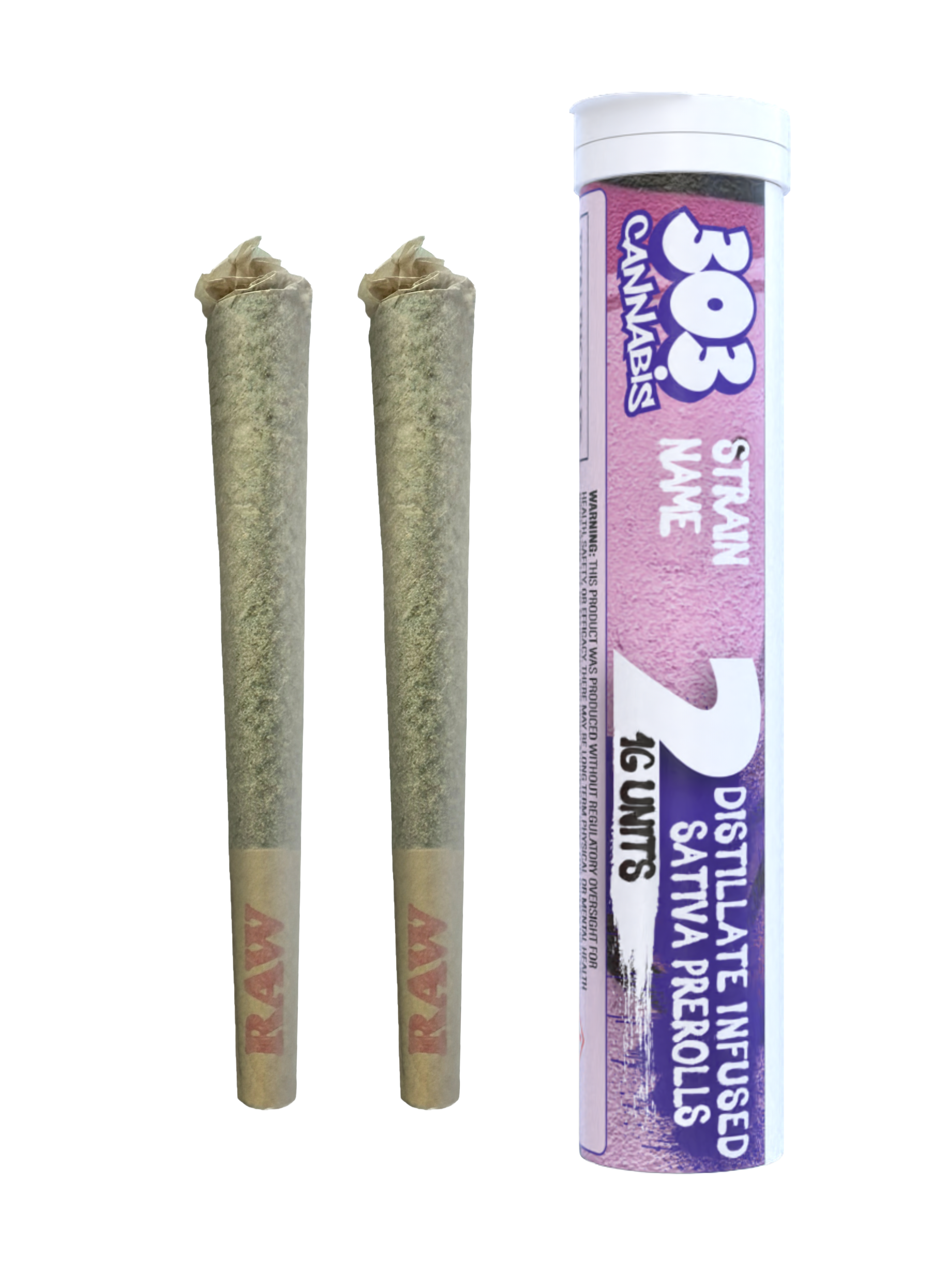 2.4g sativa Infused Joints - Pineapple Express