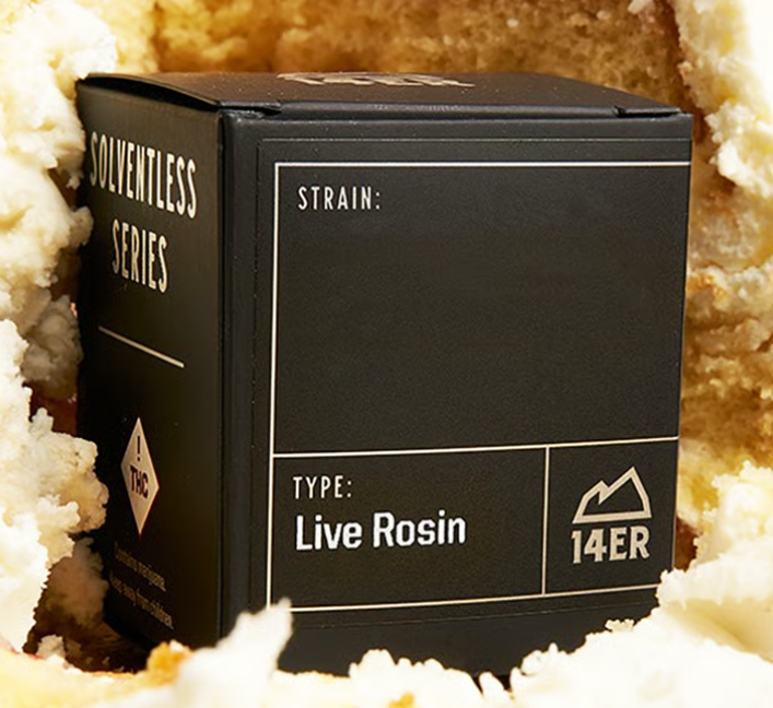 Live Resin Ambrosia 1g; Rainbow Sherbet