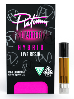 Platinum Vape Live Resin Kush Cake Cart