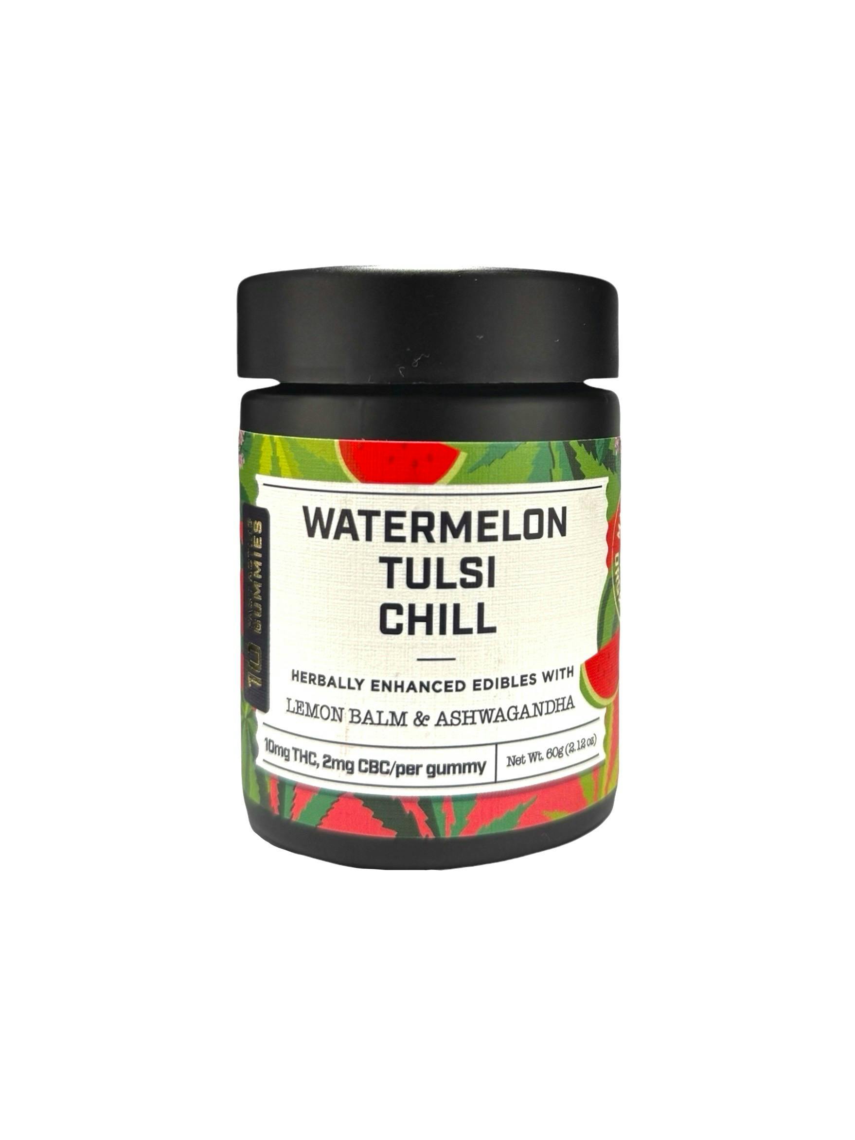 Watermelon Tulsi Chill 10pk Gummies