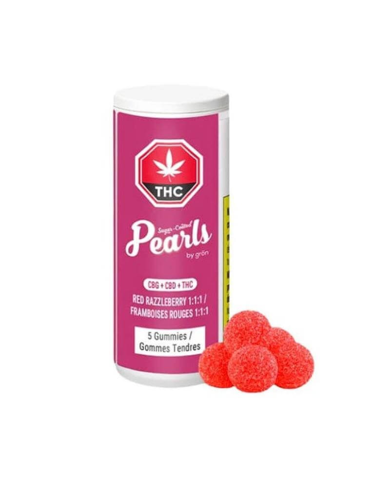 RED RAZZLEBERRY CBG/CBD/THC CHEWS | 5 X
