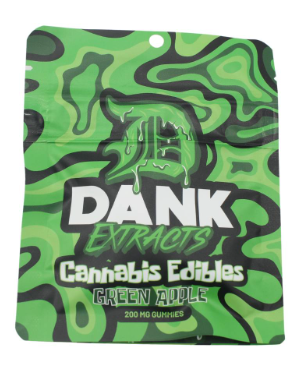 Green Apple 200MG Gummies