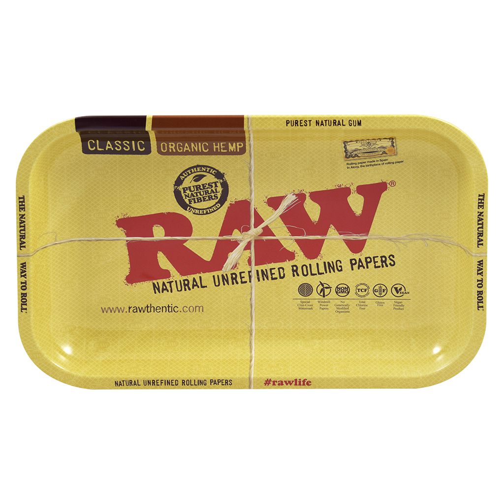 RAW | Metal Rolling Tray [Small] | Star Buds (Barrie South) Barrie ON |  Dutchie