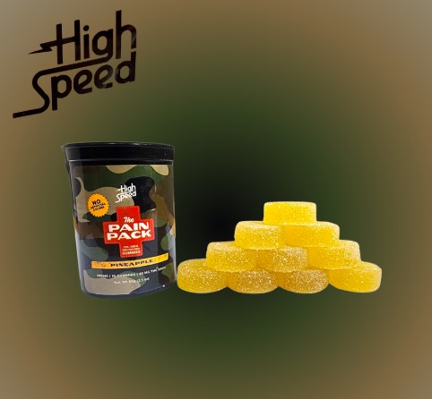Pineapple 2:1:1 THC:CBD:CBG Gummy