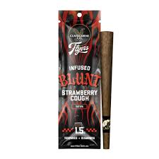 FLYERS FROSTED - INFUSED BLUNT - - SATIVA - STRAWBERRY COUGH