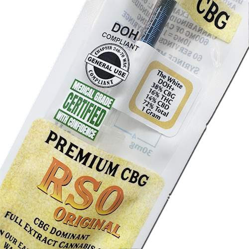 SKO Tanker RSO The White CBG 7pk 7g