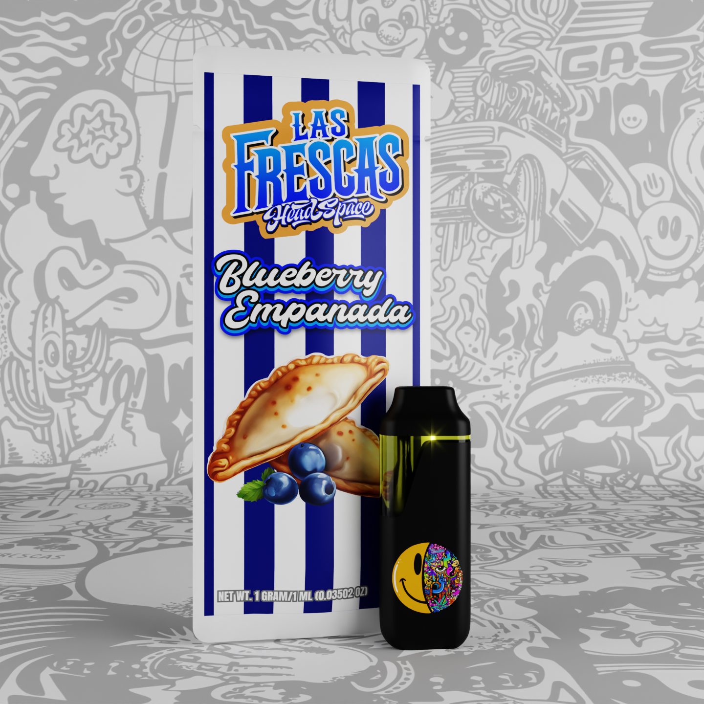 HeadSpace Las Frescas - Blueberry Empanada