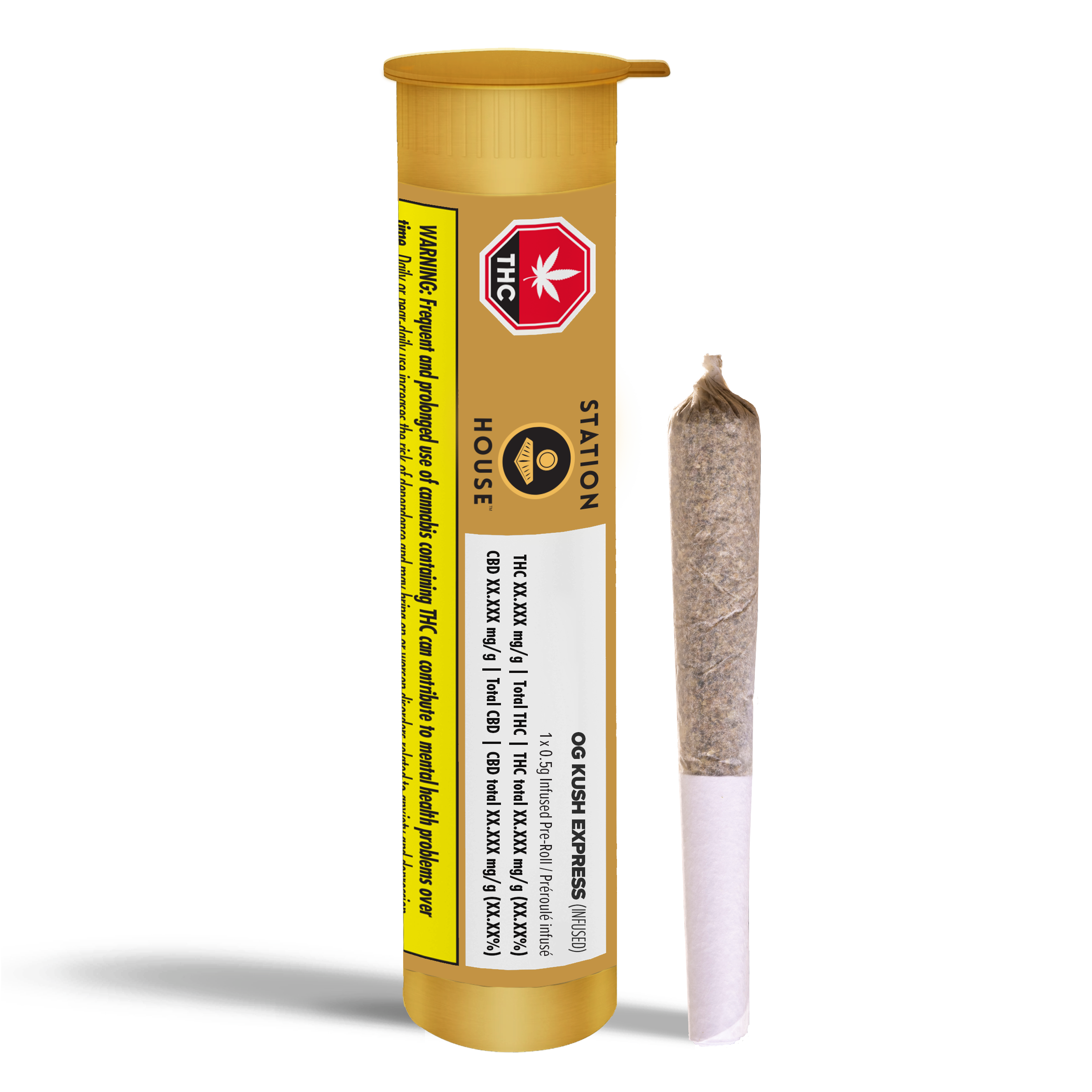 OG Kush Infused Express Pre-Roll | 1x0.5g