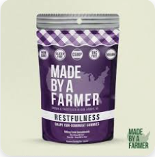 MADE BY A FARMER CBN GUMMIES | RESTFULNESS | GRAPE