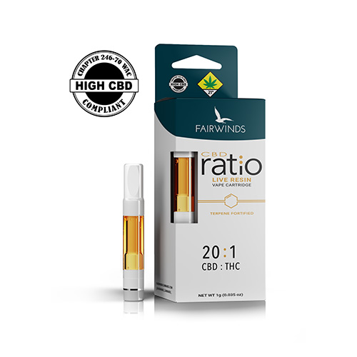 CBD 20:1 Ratio Cartridge